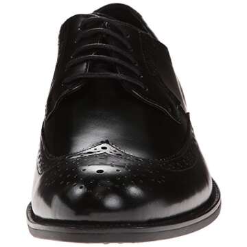 STACY ADAMS mens Garrison oxfords shoes, Black, 12 US