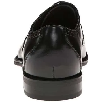 STACY ADAMS mens Garrison oxfords shoes, Black, 12 US