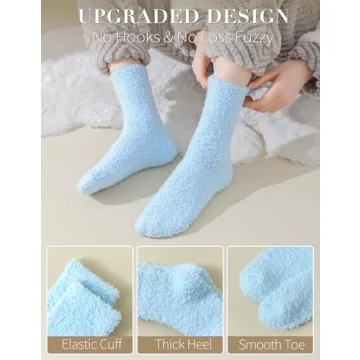 TEHOOK Cozy Fuzzy Socks - Winter Stocking Stuffers