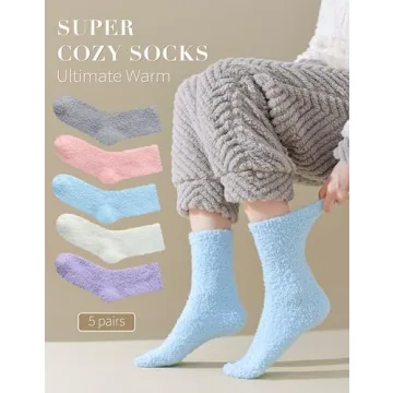 TEHOOK Cozy Fuzzy Socks - Winter Stocking Stuffers