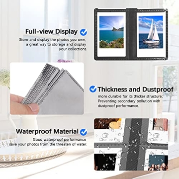 Stylish 432 Pockets Photo Album for Instax & Polaroid