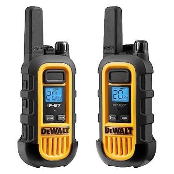 Dewalt DXFRS300 DXFRS300 1 W 22 Channels Heavy-Duty Walkie Talkies