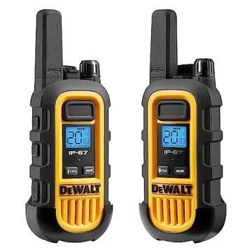 Dewalt DXFRS300 DXFRS300 1 W 22 Channels Heavy-Duty Walkie Talkies