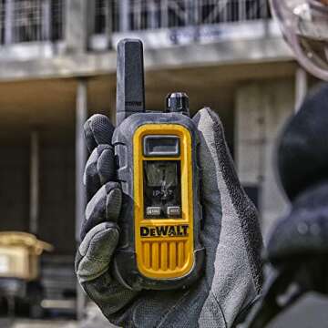 Dewalt DXFRS300 DXFRS300 1 W 22 Channels Heavy-Duty Walkie Talkies