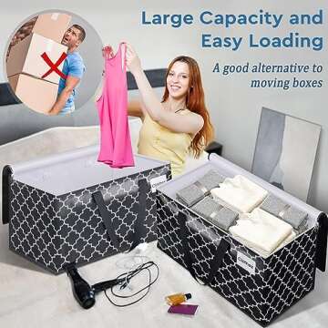 EpicTotes Extra Large Heavy-Duty Moving Bags for Easy Packing