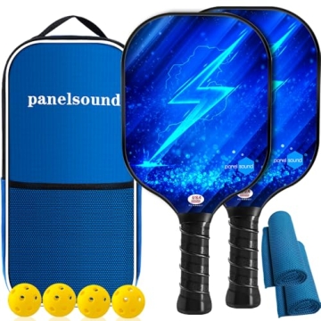 Panel Sound Pickleball Paddles Set - USAPA Approved Rackets
