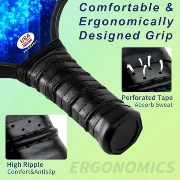 Panel Sound Pickleball Paddles Set - USAPA Approved Rackets