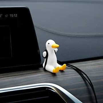 Cute Swinging Duck Ornament for Car Mirror Interior