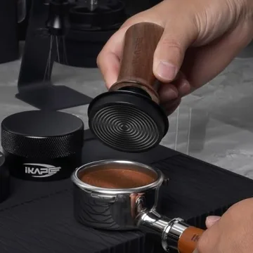 IKAPE 53.3mm Espresso Tamper for Baristas and Coffee Lovers