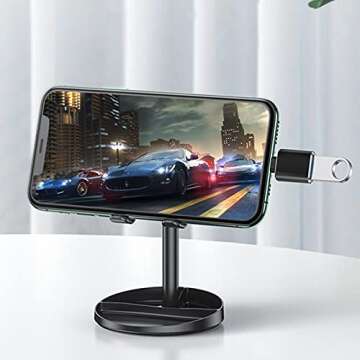 EBEETECH 3 Pack 3.5MM Female Audio to USB C Male Adapter, USB C Female to USB Male Adapter, USB Female to USB C Male Adapter Compatible with MAC USB C Devices, Earphones, Speaker