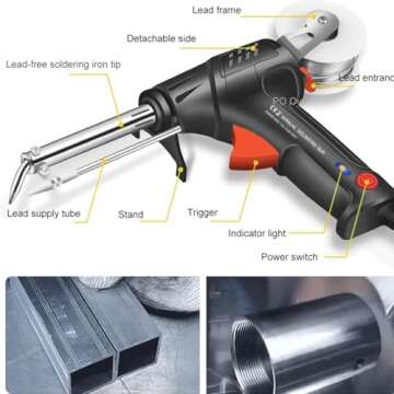 Ayyecoeeye 3-in-1 Handheld Welder - Easy Operation!