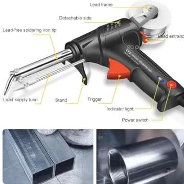 Ayyecoeeye 3-in-1 Handheld Welder - Easy Operation!