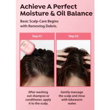 A’PIEU Raspberry Hair Vinegar Rinse 6.76 Fl oz - Scalp Treatment for Balanced pH, Shiny Hair | Korean Hair Care I Clarifies & Encourages Growth | Dandruff & Oil Control