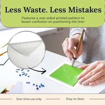 Bullseye Thin fire Kiln Shelf Paper - Small Kiln Paper for Ultra Smooth Surface - Glass Fusing Supplies - 15 Sheets 5'' x 5'' - kiln Paper for Glass fusing