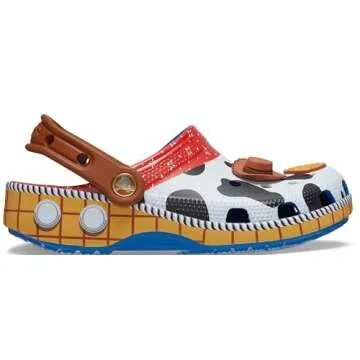 Crocs 209470-4GX-C10 Toy Story Woody Classic Clog T BlJ Blue Jean