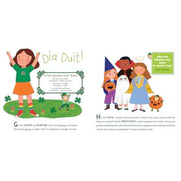 The St. Patrick's Day Alphabet: A Fun Celebration of the Irish Holiday and a Leprechaun Hunt for Kids Ages 3 through 6 (Holiday ABCs, 1)