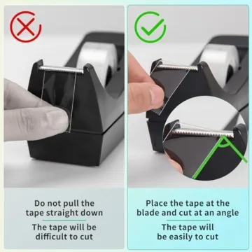 OWLKELA Clear Tape Refills - 6 Rolls of Versatile Adhesive