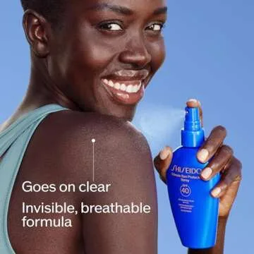 Shiseido SPF 40 Spray - Lightweight Sun Protection for All