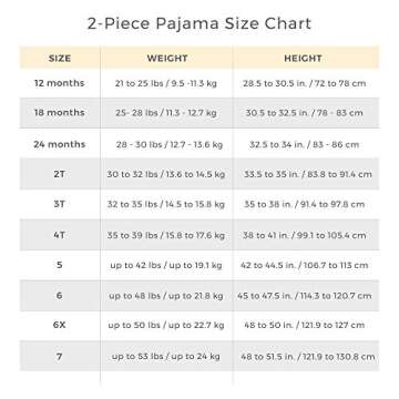 Burt's Bees Baby baby boys Pajamas, Tee Pant 2-piece Pj Set, 100% Organic Cotton and Toddler Pajama Bottoms, Gingerbread, 2T US