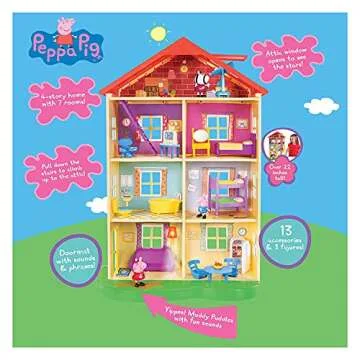Peppa Pig Interactive Family Home Toy for Kids