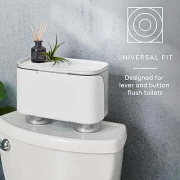 YouCopia Hideaway Toilet Cabinet for Organized Bathrooms