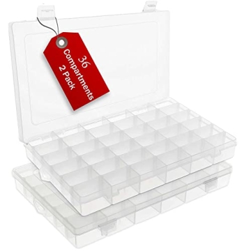 Outdoor 360 Bead Box – Craft Letter Organizer Case