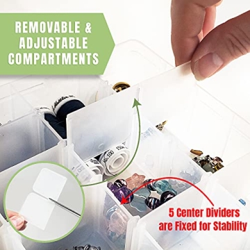 Outdoor 360 Bead Box – Craft Letter Organizer Case