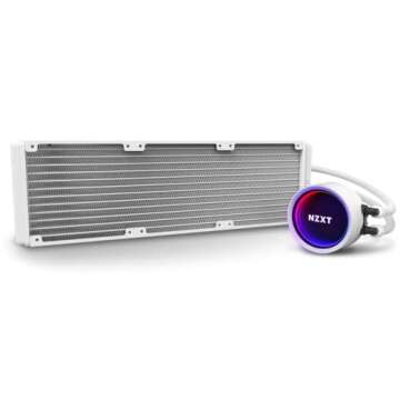 NZXT Kraken X73 RGB 360mm AIO Liquid Cooler – White