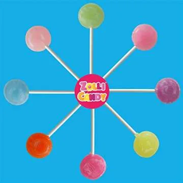 Zollipops Clean Teeth Lollipops, Blue Raspberry, 3.1 Ounce (Pack of 1)