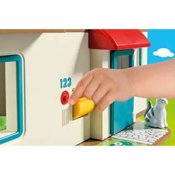 Playmobil 1.2.3 Family Home for Toddlers - Imaginative Fun