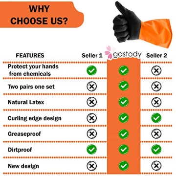 Durable Gastody XL Protective Gloves for All Tasks