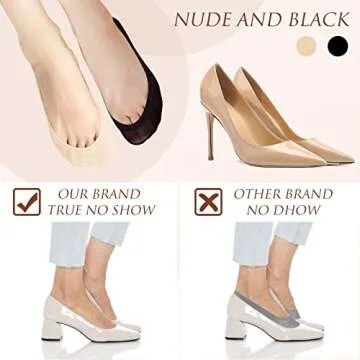 No Show Liner Socks for Women - Ultra Low Cut Comfort