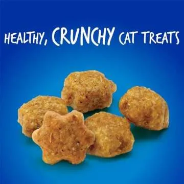 Fruitables Cat Treats – Crunchy Treats For Cats – Healthy Low Calorie Treats Packed with Protein – Free of Wheat, Corn and Soy – Made with Real Chicken with Blueberry – 2.5 Ounces