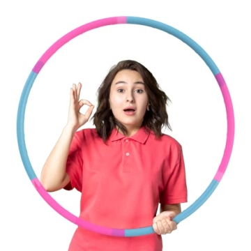 Toyagator Hula Hoop for Kids Fitness Fun Adjustable