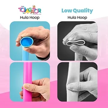Toyagator Hula Hoop for Kids Fitness Fun Adjustable