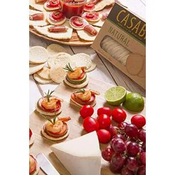 Casabi Artisan Natural Crackers - Gluten Free & Versatile