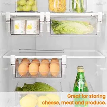 Vacane Large Fridge Drawer for Easy Organization and Storage