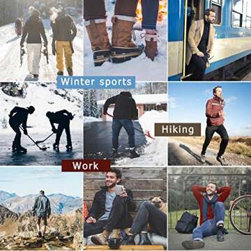 TMD Merino Wool Socks for Winter Hiking and Comfort