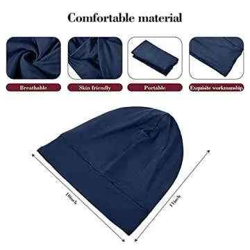 SATINIOR Stylish Satin Lined Sleep Cap for Women