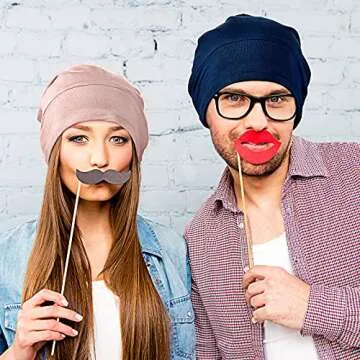 SATINIOR Stylish Satin Lined Sleep Cap for Women