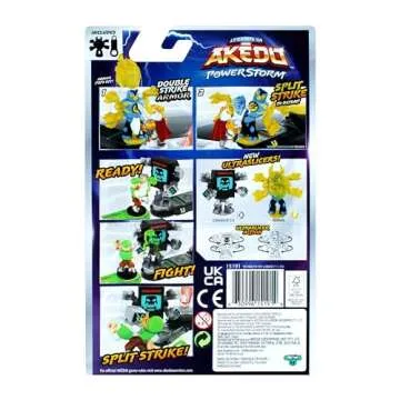 Legends of Akedo Power Storm - Giants - Thoraxis - Mini Battling Warrior with Double Strike Armor. Ready, Fight, Split Strike.