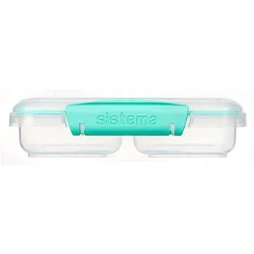 Sistema 11.8 Ounce Small Split Storage Container (Colors may vary)