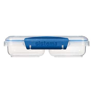 Sistema 11.8 Ounce Small Split Storage Container (Colors may vary)