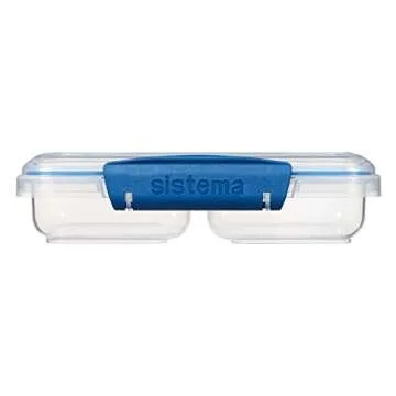 Sistema 11.8 Ounce Small Split Storage Container (Colors may vary)