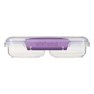 Sistema 11.8 Ounce Small Split Storage Container (Colors may vary)