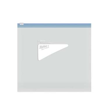 Ziploc Easy Zipper Storage Bags, Gallon Size, 15-Pack