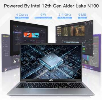 Nimo 15.6" FHD Student Laptop with 16GB RAM and 1TB SSD