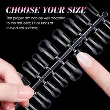 Gelike EC Soft Gel Nail Tips for Easy Home Extensions