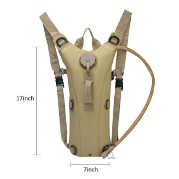 Roaring Fire Tactical Hydration Pack - Lightweight 3L Bladder