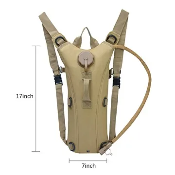 Roaring Fire Tactical Hydration Pack - Lightweight 3L Bladder